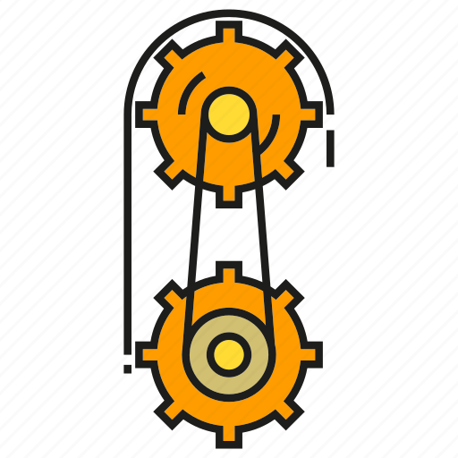 Cog, dial, equipment, gear, hoist, machinery, rotate icon - Download on Iconfinder