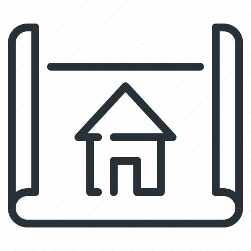Architect, blueprint, home, house, building icon - Download on Iconfinder