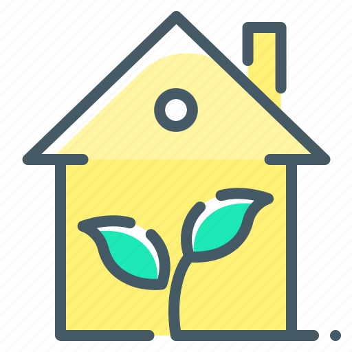 Eco, ecology, estate, house icon - Download on Iconfinder