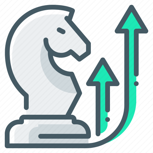 Chess, growth, horse, innovation, strategy, chess figure, growth strategy icon - Download on Iconfinder