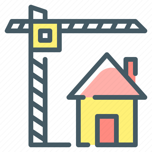 Building, construction, crane, house, technology icon - Download on Iconfinder