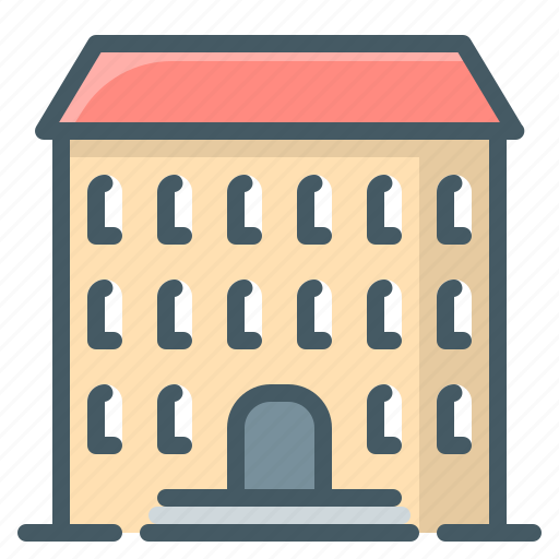 Apartment, home, hotel, house, real estate icon - Download on Iconfinder