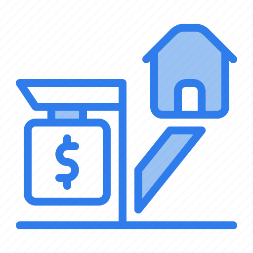 Building, estate, home, property, real, sale, sell icon - Download on Iconfinder