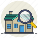 building, smart home, search, magnifier, architecture, real estate