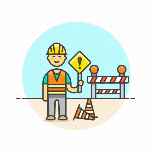 Construction, estate, real, worker, helmet, man, road icon - Download on Iconfinder