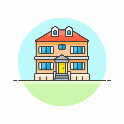 Construction, estate, house, real, apartment, building, home icon - Download on Iconfinder