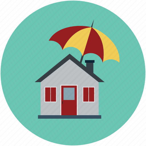 Apartment, home, house, property, real estate, umbrella house icon - Download on Iconfinder