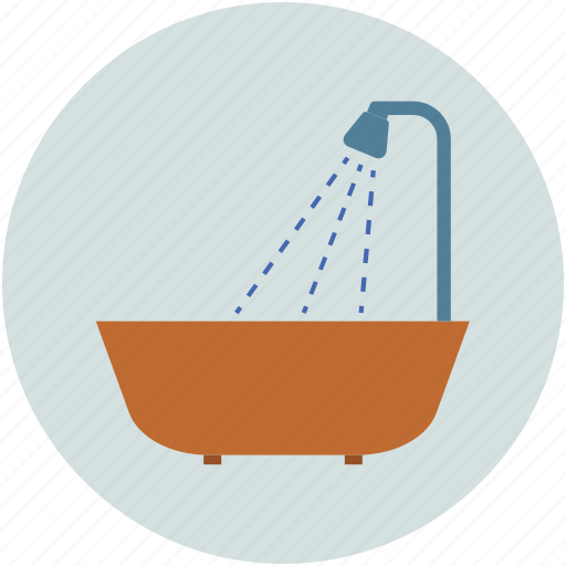 Bathtub, shower, shower and tub, water tub icon - Download on Iconfinder