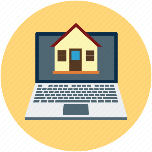 Internet, online construction, online search, property online, real estate, sale property icon - Download on Iconfinder