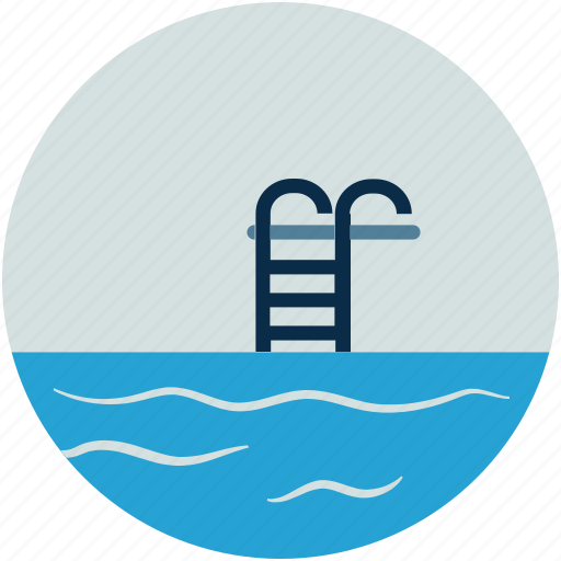 Jumping, ladder, pool, pool ladders, pool stair, swimming, swimming pool icon - Download on Iconfinder