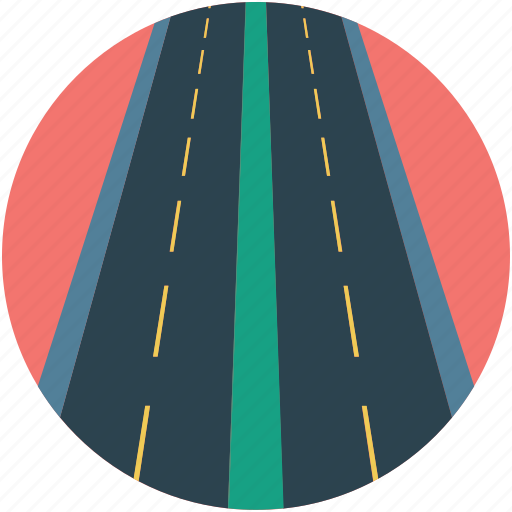 Direction, high way, road, roadway, track, transport, two way icon - Download on Iconfinder