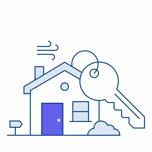House, key, homeownership, property ownership, key symbol, property, home icon - Download on Iconfinder