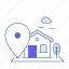 location, house, map pointer, property location, real estate mapping, location services, home, estate 