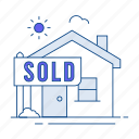 sold house, property sold, real estate success, sold sign, property achievement, successful sale
