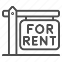 real estate, sign, real estate sign, for rent, for rent sign, renting