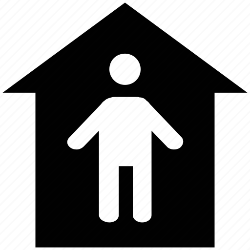 Home, house, house owner, man, real estate, user icon - Download on Iconfinder