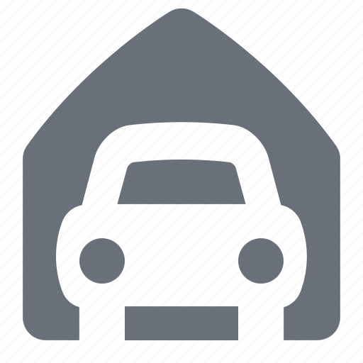 Car, carport, garage, house, pika, real estate, simple icon - Download on Iconfinder