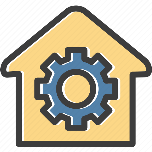 Configuration, gear, real estate, settings icon - Download on Iconfinder