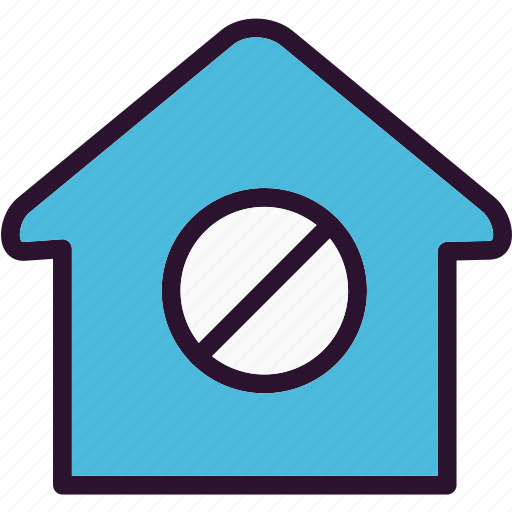Block, failed, interface, real estate icon - Download on Iconfinder