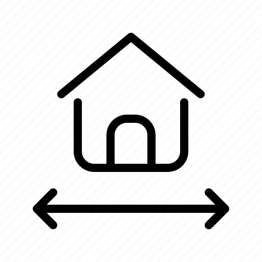Construction, estate, expand, home, house, real, size icon - Download on Iconfinder