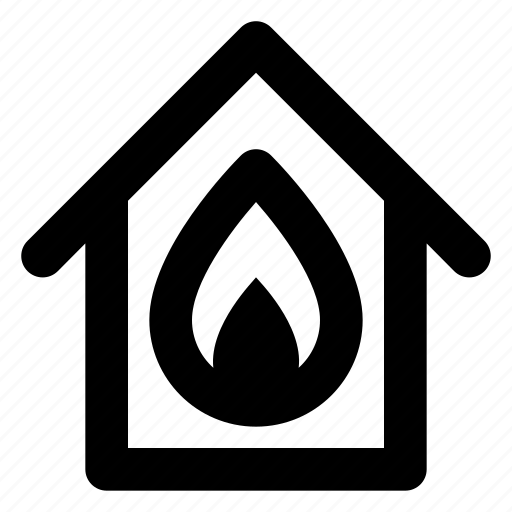 Burning, city, estate, home, house, housing, real icon - Download on Iconfinder