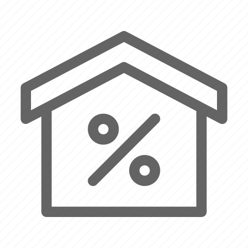 Discount, home, house icon - Download on Iconfinder