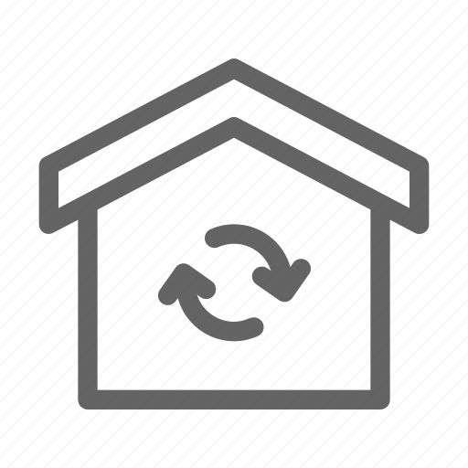 Home, house, refresh, renovation icon - Download on Iconfinder