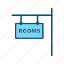 rooms, label, tag 