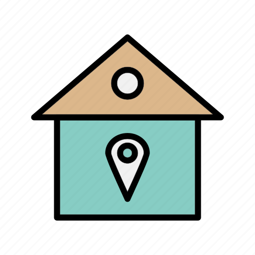 Location, home, map, pin icon - Download on Iconfinder