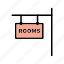 rooms, label, tag 