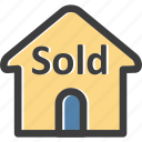 house, property, real estate, sold