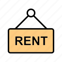 for rent, rent, sign 