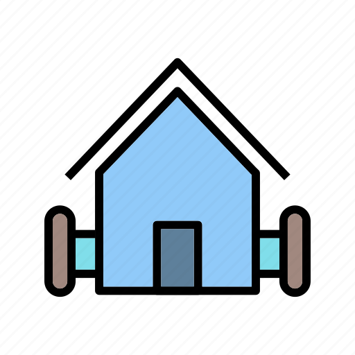 Barn, stable, farm house icon - Download on Iconfinder