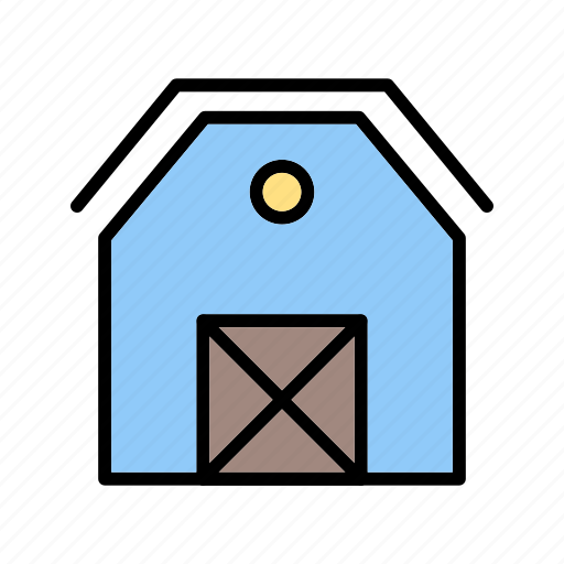 Stable, barn, farm house icon - Download on Iconfinder
