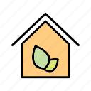 eco, house, green house