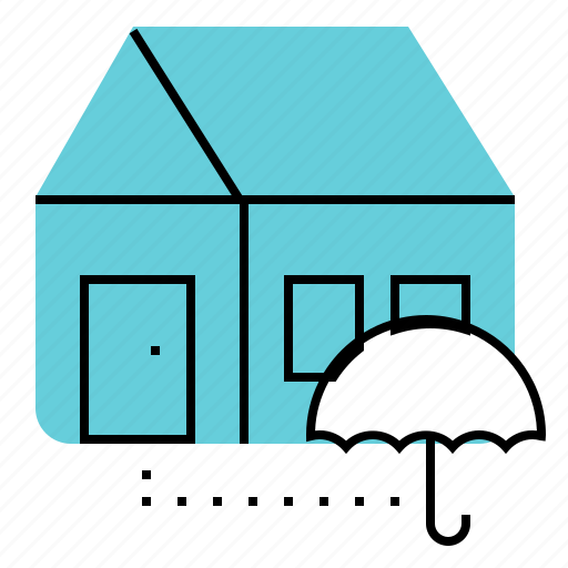 Estate, home, house, insurance, real, umbrella icon - Download on Iconfinder