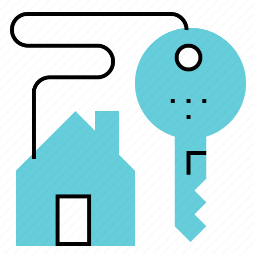 Chain, home, house, key, own icon - Download on Iconfinder
