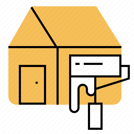 Construction, home, paint, renovation icon - Download on Iconfinder