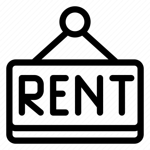 Business, house, label, property, real estate, rent, sign icon - Download on Iconfinder