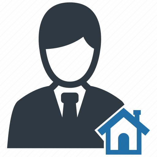 Agent, broker, property, real estate, building, home, house icon - Download on Iconfinder