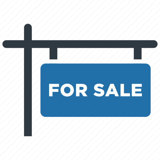 Sale, sign, for sale, sell, building, buy, real estate icon - Download on Iconfinder