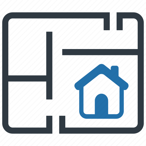 House, location, map, building, home, navigation, pin icon - Download on Iconfinder