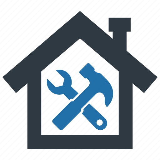 Repair, building, construct, fix, hammer, home, wrench icon - Download on Iconfinder