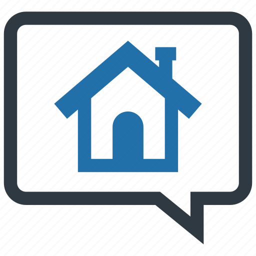 Discussion, housing, communication, dialogue, house, loan, price icon - Download on Iconfinder