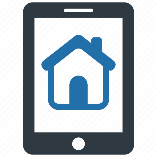 Estate, mobile, real, accommodation, building, home, smartphone icon - Download on Iconfinder