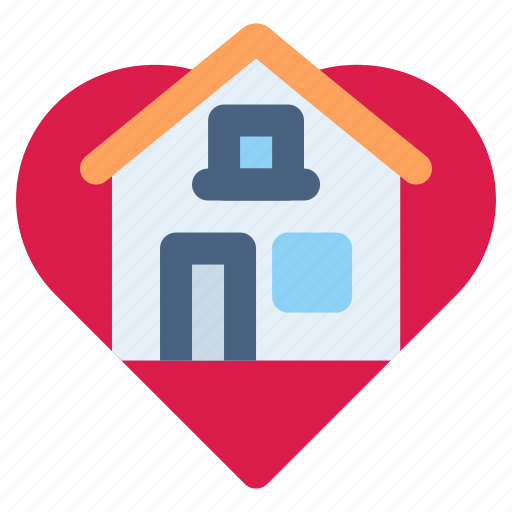 Home, love, house, heart, family, happy, sweet icon - Download on Iconfinder