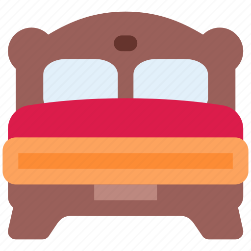 Bedroom, room, bed, home, furniture, apartment, cozy icon - Download on Iconfinder
