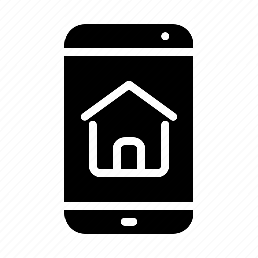 Estate, gadget, handphone, home, property, real, smartphone icon - Download on Iconfinder