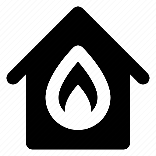 Burning, city, estate, home, house, housing, real icon - Download on Iconfinder
