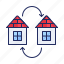exchange, houses, real estate 